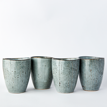 Load image into Gallery viewer, Reactive 280ml Ceramic Dark Grey Mug (Set of 4)