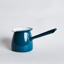 Load image into Gallery viewer, Blue Enamel Stove Pot