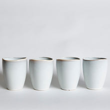 Load image into Gallery viewer, Reactive 280ml Ceramic Light Grey Mug (Set of 4)
