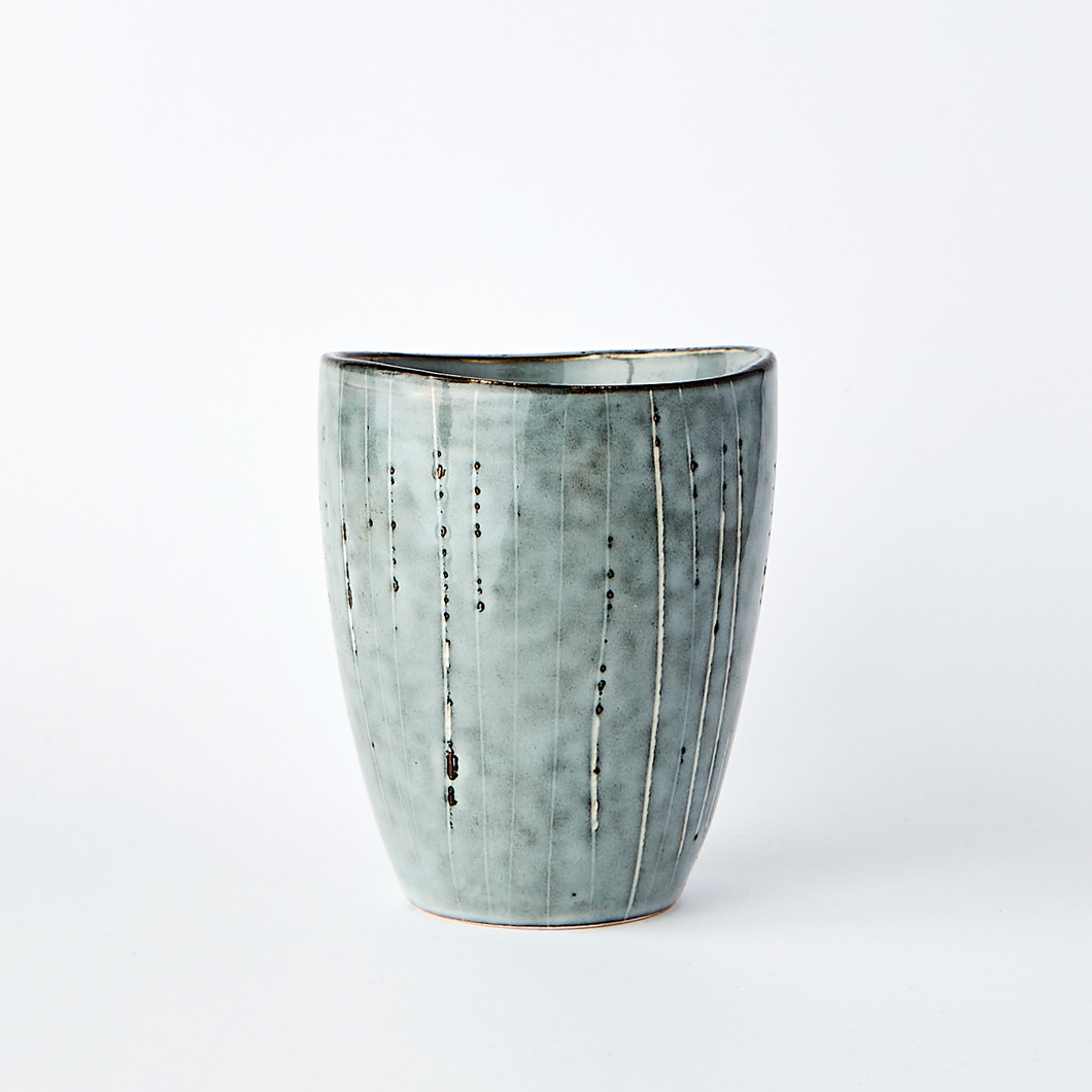 Reactive 280ml Ceramic Dark Grey Mug (Set of 4)